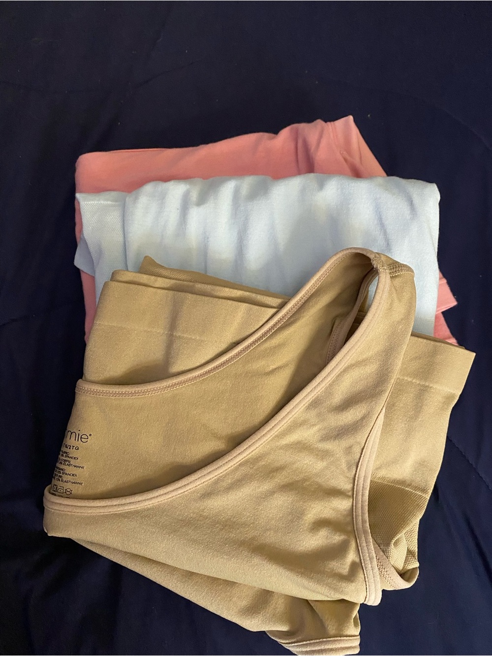 3 Yummie shape wear camisoles